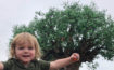 Toddler with Tree of Life
